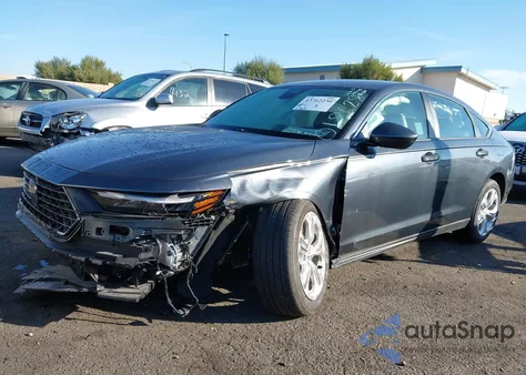 2025 Honda Accord Lx z USA, uszkodzony, nr VIN 1HGCY1F29SA018628